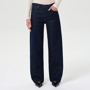 BNWT AGOLDE Arc Jean 32" In Rinse Size 26